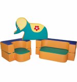 Трансформер с игрушкой (диван, кресло, игрушка)