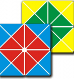 Квадрат Воскобовича 4-х цветный