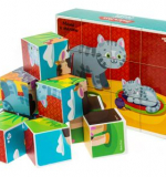 Кубики «Мама и малыш» (12 штук)