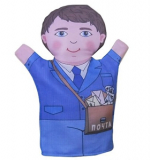 Кукла - рукавичка ПОЧТАЛЬОН