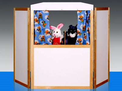 Ширма напольная для кукольного театра, 160*117 см 