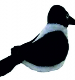 Ворона, кукла БИ-БА-БО, 30 см