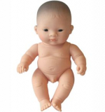 Кукла-карапуз мальчик азиат, 21 см 
