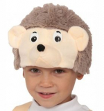 Ёжик (маска - шапочка)