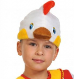 Курочка (маска - шапочка)