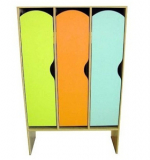 Шкаф для одежды трехсекционный