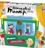 Ширма и куклы «Колобок», Теремок», «Кот и лиса»