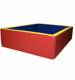 Бассейн сухой квадратный (1,5х1,5 м,H= 50, S=10см)