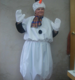 Карнав.костюм - Снеговик / для взрослого