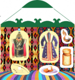 Папка - ЮРТА БАШКИРСКАЯ (шнуровка-застежка)