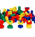  Набор - Гайки и Болтики / 64эл