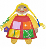 Дидактическая игрушка настенная АЛЕНУШКА