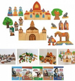 Комплект деревянных игровых наборов для сюжетно-ролевых игр «Горжусь своей страной»