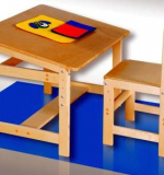 Стол-парта регулируемая по высоте