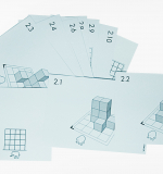 Карточки с заданиями №2 (10шт.) для деревянных неокрашенных кубиков ВТ 112