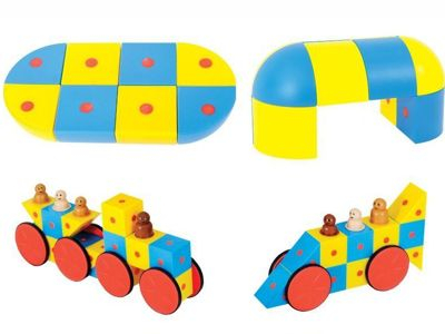 Набор Полидрон Магнитные блоки 3D