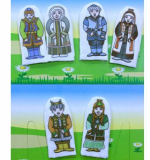 Набор кукол пальчиковых - Семья Якутская