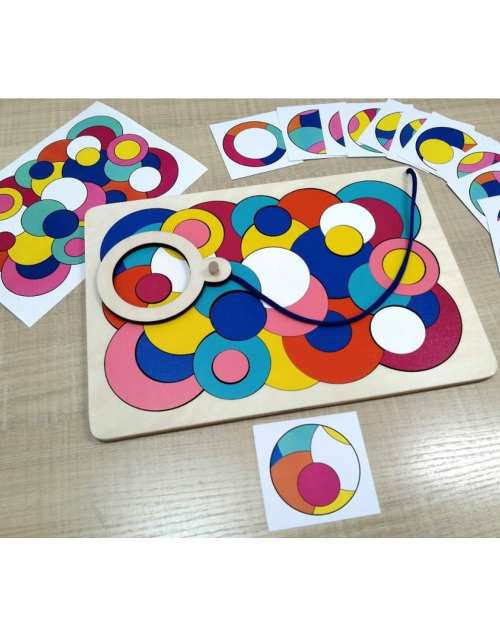 Найди круги (мозаика - головоломка)