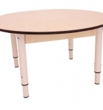 Стол круглый на регулируемых ножках