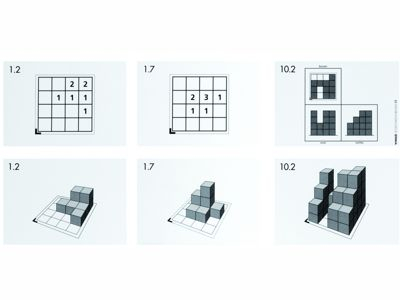 Карточки с заданиями №1 (10шт.) для деревянных неокрашенных кубиков ВТ 112