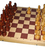 Шахматы гроссмейстерские в деревянной доске