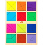 Сложи квадрат 2 уровень