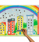 Панно из фетра Арифметический ДОМ