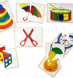 Картинки-половинки. Дидактическая игра