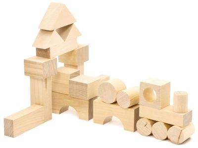 Конструктор 154 детали, неокрашенный