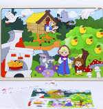 Гуси-лебеди. Картинка - пазл