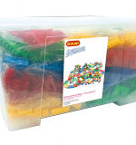 Конструктор Бауер «Автодорога и ПДД для детей» (в контейнере 130 л.)