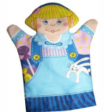 Кукла - рукавичка ДЕВОЧКА