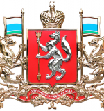 Герб Свердловской области (панно в раме), размер: 42 х 50 см 