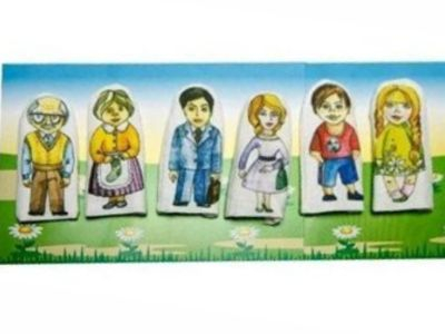 Набор пальчиковых кукол СЕМЬЯ