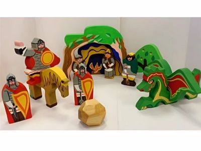 Комплект сюжетных конструкторов по мотивам русских народных сказок для развития речи «Волшебный мир»