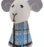 Кукла пальчиковая - Барашек