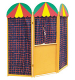 Ширма для кукольного театра (3 секции)