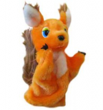 Белка, кукла БИ-БА-БО на руку