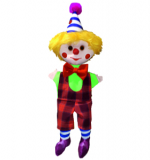 Клоун, кукла БИ-БА-БО на руку, 45 см