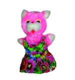 Котенок - Девочка / кукла БИ-БА-БО на руку