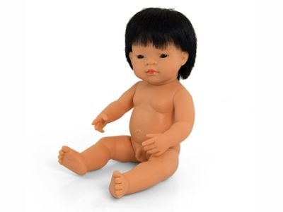Кукла мальчик азиат, 38 см 