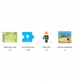Робот WiseBot для детей 3-6 лет, безэкранное программирование
