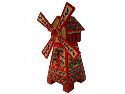  Мельница / Мезенская роспись